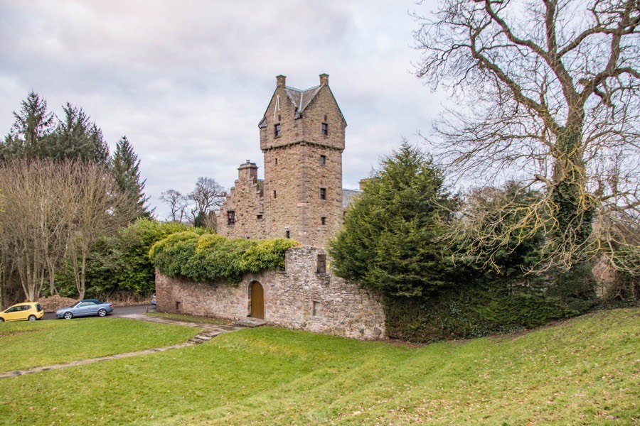 Mains Castle Castle in Dundee, Angus Stravaiging around Scotland